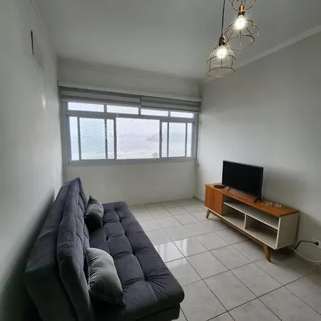 Apartamento Em Santos De Frente Para A Praia Exterior photo